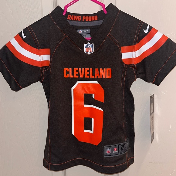 NWT- Baker Mayfield Cleveland Browns 2T authentic jersey - Picture 1 of 5